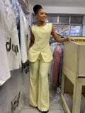 ELLY PANT SUIT YELLOW