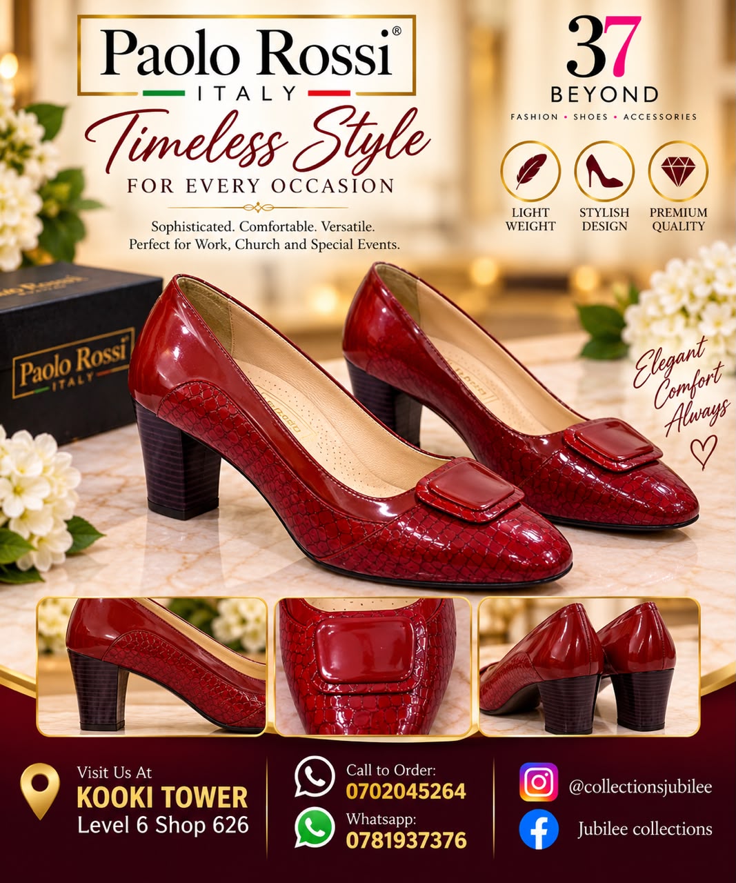 Red court heels