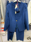 Dayi cobalt blue pant suit